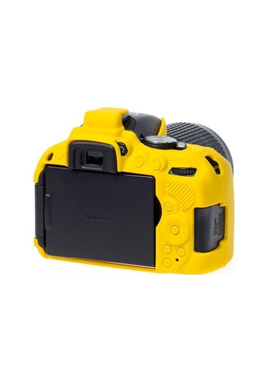 Easycover Nikon D5300 Silikon Kılıf Ecnd5300Y (Sarı)
