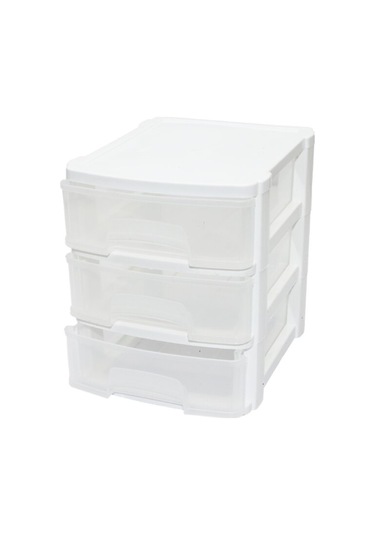 Tonton - No:0 Çekmece 3 Katlı 17.5x14.4x16.9cm 4915