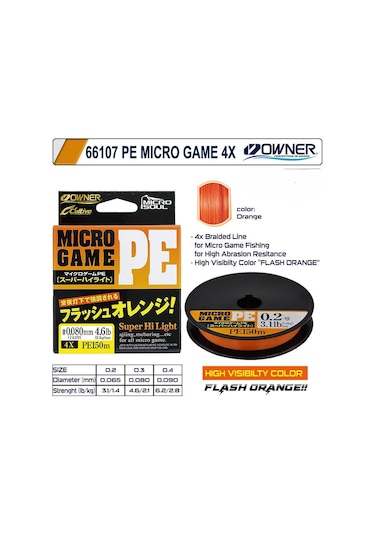 Cultiva Lrf İpi 66107 Pe 04 Micro Game 4x 0.4 Pe