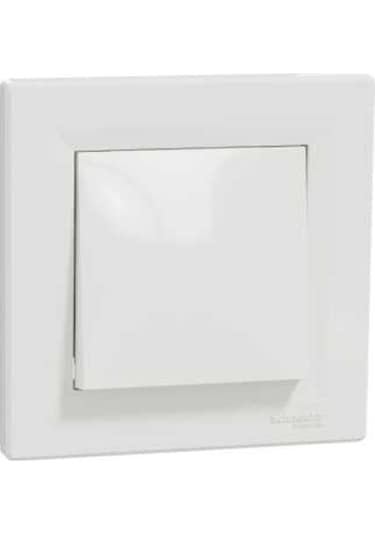 Schneider Asfora - 1 Kutuplu Buton Anahtar, Vidalı Bağlantı, Beyaz - EPH0700121