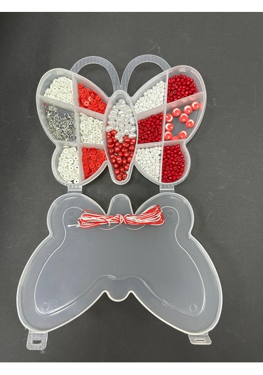 Cumhuriyet Bayramı Temalı Kelebek Desenli Kutuda Karışık Kendin Y