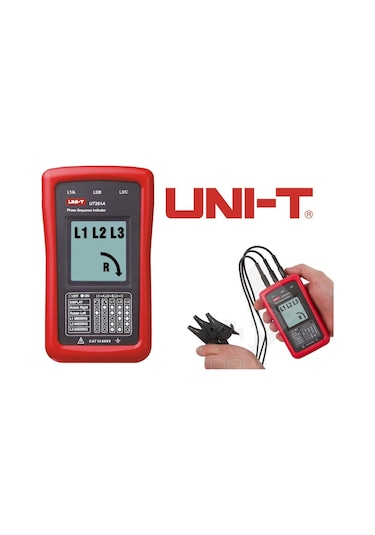 Uni-t Ut 261A Dijital Faz Sırası Ölçer