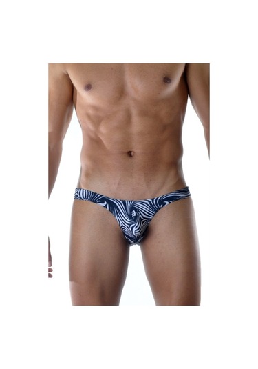 Don Moris Desenli Erkek Slip (Dm021810) Siyah - Beyaz