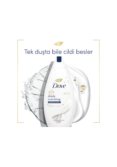 Dove Deeply Nourishing Nemlendirici Duş Jeli 2 x 450 ML