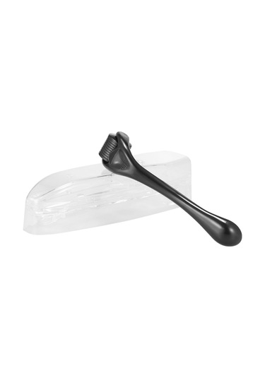 Vkemall 0.25mm 540 Titanyum Sakal Rulosu - Siyah Mikro İğneli Yüz Bakım Aracı