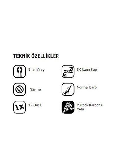 Vmc Üçlü Olta Iğnesi 9617Ps Permasteel No:1 - 10Lu