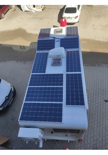 Gesper Energy 200W Watt Monokristal Güneş Paneli 36 Hücre 12V