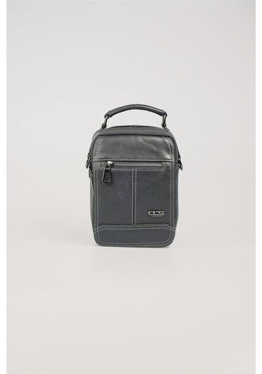 Ççs 31609 Hakiki Deri El Omuz Çantası Siyah