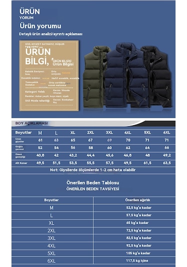 Günlük Erkek Yeleği, Erkek Sonbahar Ve Kış Sıcak Pamuklu Yelek Kırmızı