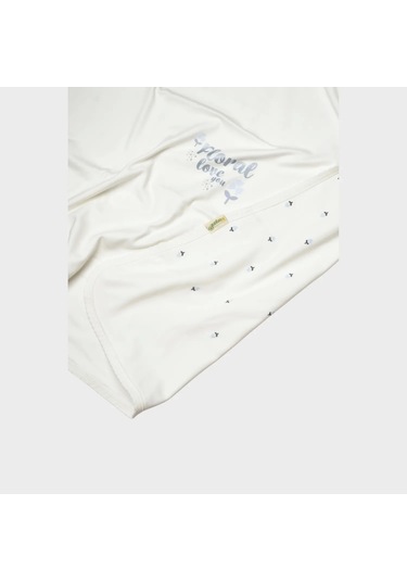 Bibaby Biorganic Love Floral 10 Parça Hastane Çıkış Seti 63243 Ekru Lila Ekru Lila Ekru - Lila