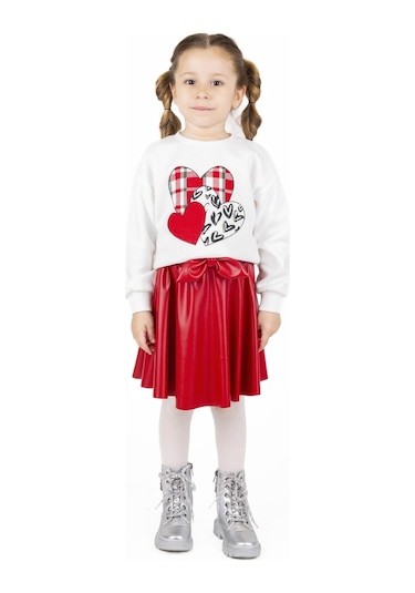 Bestkids Kız Çocuk Baskılı Sweatshirt 2-6 Yaş 12243 001