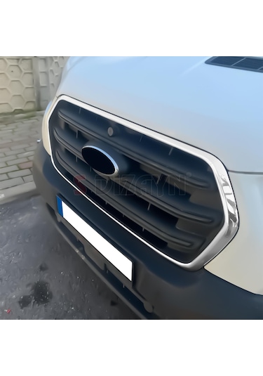 S-Dizayn  Ford Transit Krom Ön Panjur Çerçevesi Geniş Model 4 Prç. 2018 Ve Üzeri
