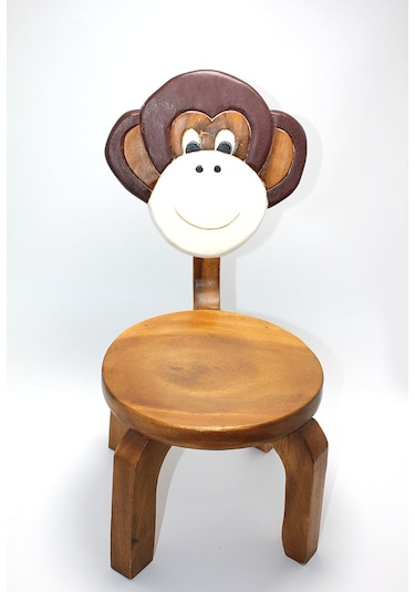 River World Çocuklar İçin Sandalye Kahverengi