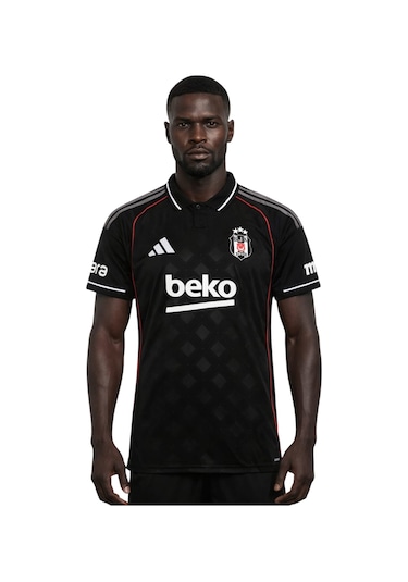 Beşiktaş Lisanslı Adidas Forma Lazer Kutu Siyah-beyaz