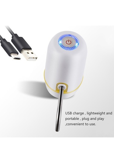 Ebitda Pratik Ev Su Pompası - Tek Tuşla Kullanım Kolay, Beyaz/siyah