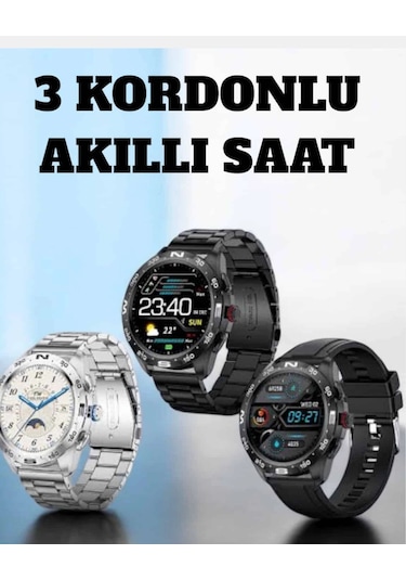 Akıllı Saat Arama Cevaplayan Titreşim Özelliğiyle Bildirim Görebilen
