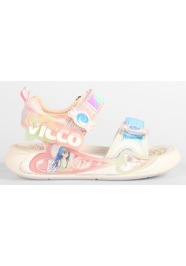Vicco Arial Ortopedik Çocuk Sandalet Pudra