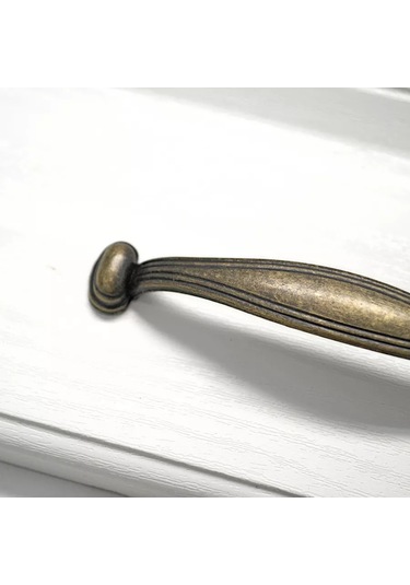 Mf Furniture Hardware 12'li Set Mobilya Braketi Kilidi 96mm Antik Bronz 227123748 Antik Bronz