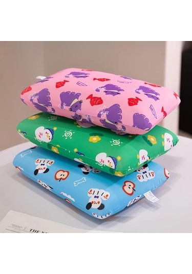 Trendooze Yaz Mini Yastık Sunshine022 Orange Kahverengi Yumuşak Makinede Yıkanabilir Ofis Kamp Seyahat Açık Kahverengi Açık Kahverengi