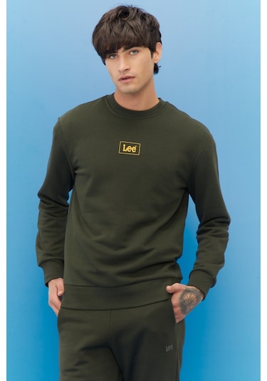Lee Regular Fit Normal Kesim Sıfır Yaka Sweatshirt L212299801 Çok Renkli
