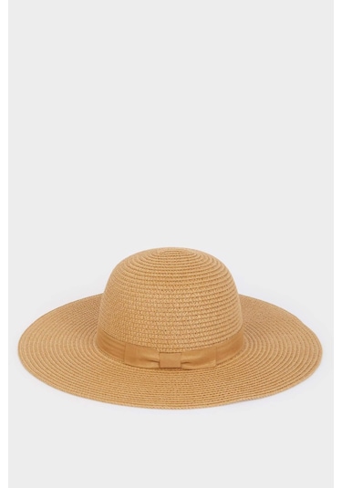 DeFacto Kadın Hasır Şapka M8818AZ25SMBN126 Kahve DeFacto Kadın Hasır Şapka M8818AZ25SMBN126 Kahve