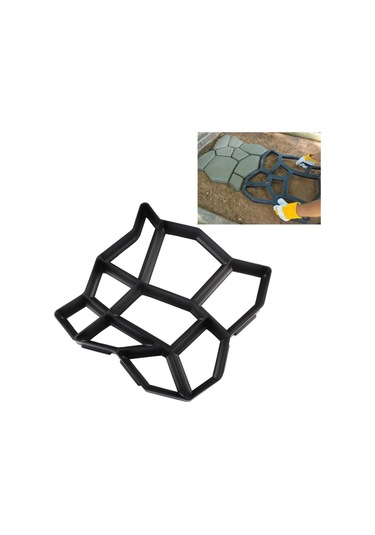 Manuel Çimento Beton Yol Kalıp Plastik Kalıp Diy Bahçe Kaldırım Kalıbı