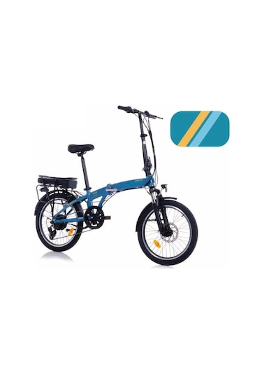 Corelli Broster Elektra Elektrikli Katlanır Bisiklet 27cm Fren Vb-md 20 Jant 7 Vites Yeşil Çok Renkli
