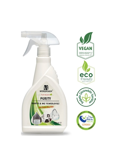 Purity Banyo ve Wc Temizleyici 5 Etki Sprey Şişe 500 ML