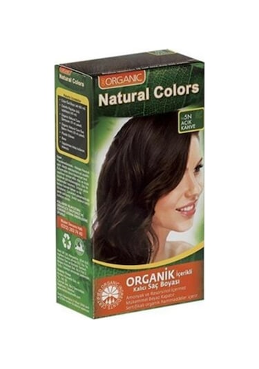 Organıc Natural Colors Saç Boyası 5N Açık Kahve