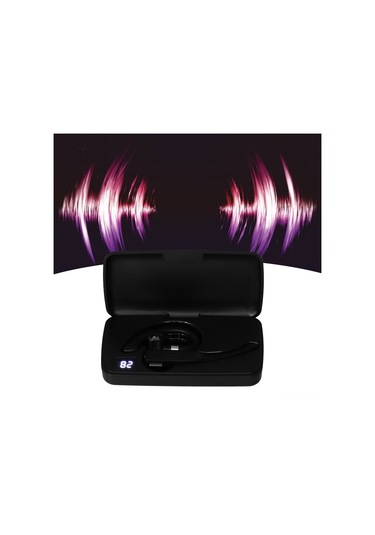 Xindoker Yyk-525 Bluetooth 5.3 Kulaklık, Mikrofonlu Kulak Tutan Tasarım, 10-12 Saat Çalma Süresi, 500mah Şarj Kutusu, Ipx7 Su Geçirmez, İş Ve Sürücü İçin