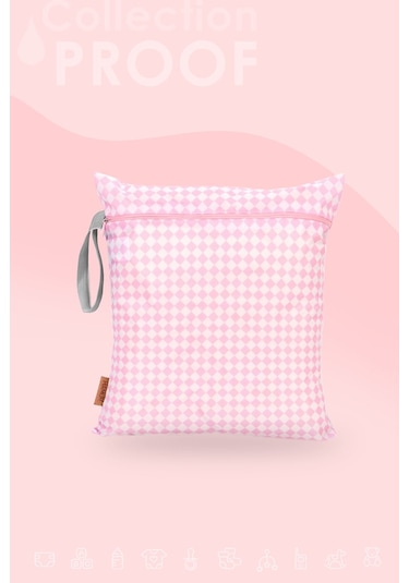 Proof Kirli Temiz Çantasi Dama Pudra Çok Renkli