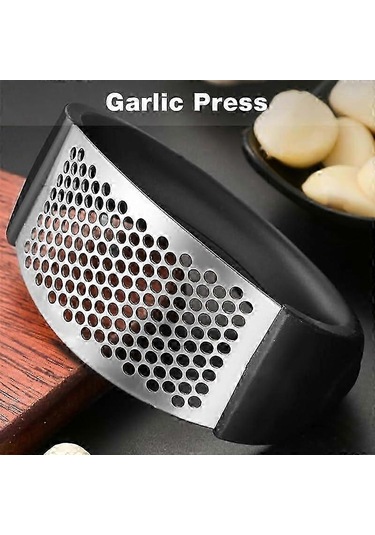 Sarımsak Presi Salıncak, Taşınabilir Manuel Paslanmaz Çelik Sarım Çok Renkli