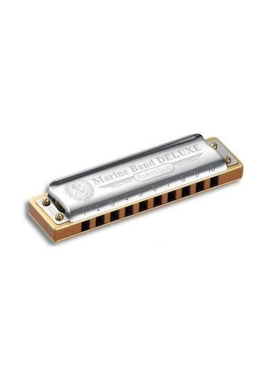 Hohner Marine Band Deluxe Mızıka re Majör