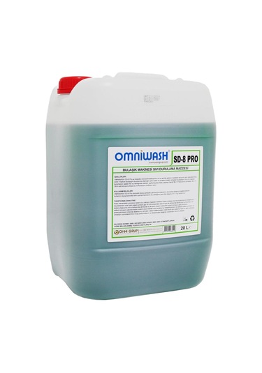 Omniwash SD-8 Pro Endüstriyel Bulaşık Makinesi Parlatıcısı 20 L