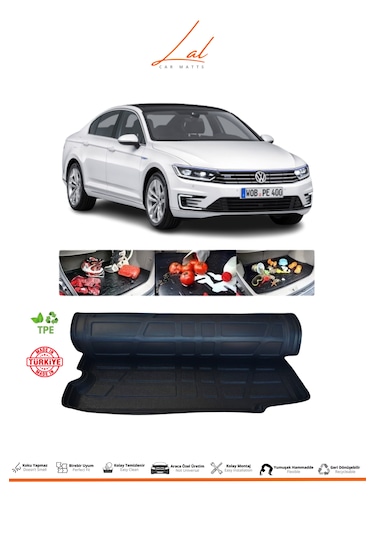 Volkswagen Passat B8 İmpression 3d Bagaj Havuzu 2015-2022 Uyumlu