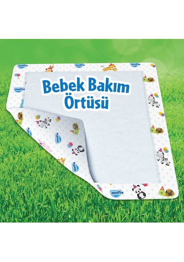 Molfix Bebek Bakım Örtüsü 60 x 60 CM - 10 Adet