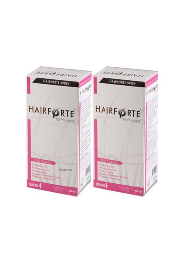 Hairforte Procapil Kadınlar için Saç Dökülmesine Karşı Sprey 2 x 60 ML