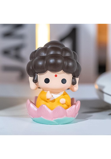 Suntek Otel Yatak Odası Oturma Için Buda Heykeli Prop Küçük