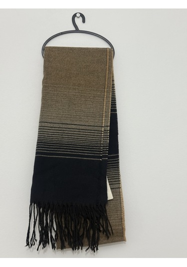 Viskon Atkı Set 2 'li Unisex Kadın Erkek Model 3 Çok Renkli