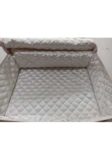 Hurç Seti Üçlü Takım Nervürlü Bej