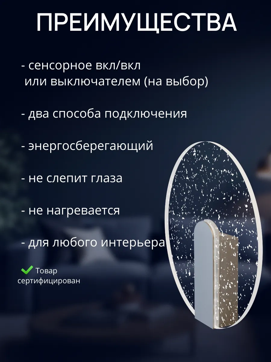 Lubimyj Svet Duvara Monte Edilebilen Duvar Lambası, Kablolu, Anahtarlı 461991290 Gri