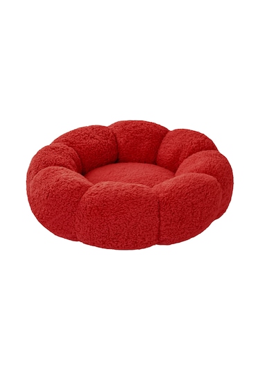 Patiderm Bubble Peluş Kedi Köpek Yatağı 50 CM