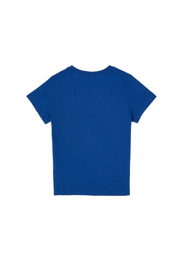 U.s. Polo Assn. Erkek Çocuk Saks Tişört Basic 50306483-vr045 Sax Saks Mavi