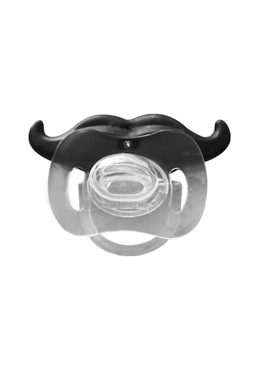 Qingmipy Bebekler İçin Eğlenceli Bıyıklı Silikon Emzik - %100 Güvenli Ve Bpa İçermeyen, 6 Aylık Ve Üzeri Bebekler İçin İdeal.