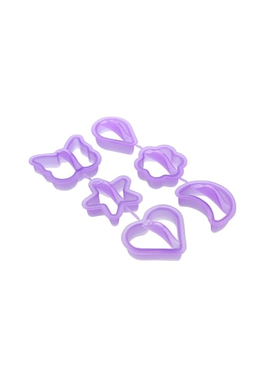 Again Şeffaf Kurabiye Kalıbı 6 Lı