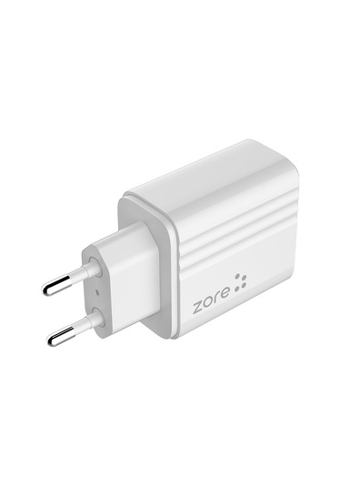 Mobilefix Play Serisi Pl2 Type-c To Lightning 2in1 Pd Seyahat Şarj Aleti 20w - Beyaz Beyaz