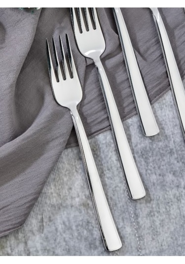 Cooker 6'lı Milas Paslanmaz Çelik Yemek Çatalı Ckr2179 Çelik