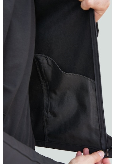 Uniprom Mercedes Mont Softshell Biyeli Model 5 Cepli Likralı Siyah