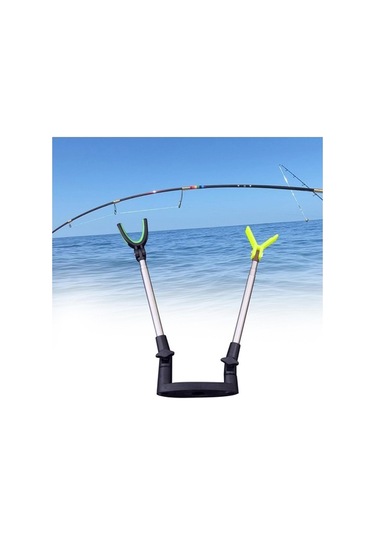 Pazly Olta Kamışı Tutucu Taşınabilir Tekne Stil-b - Pratik Ve Sağlam