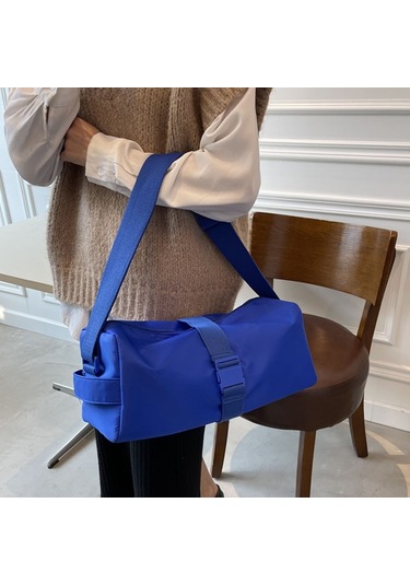 Sones Naylon Su Geçirmez Seyahat Çapraz Askılı Çanta Eğlence Spor Fitness Çantaları Mavi